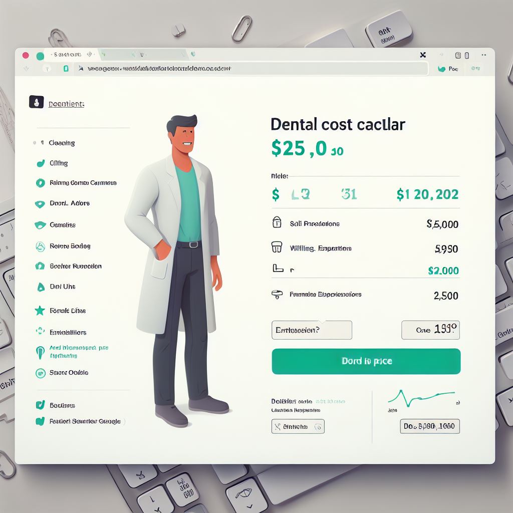 dental service cost calculator